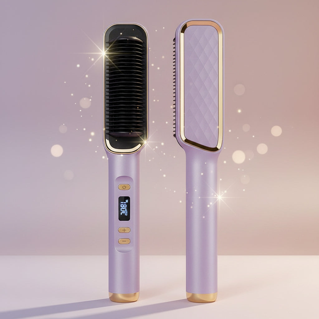 Preheated Hair Straightening Comb - 110V/220V
