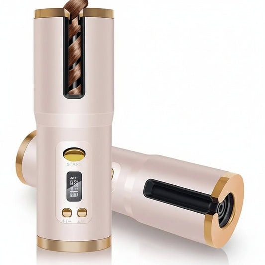 Cordless Hair Curler Machine - 4 Timer Settings